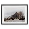 Stupell Industries Colorado Buffalo Snowy Farm Framed Print Under Glass, design by Jeff Poe Photography